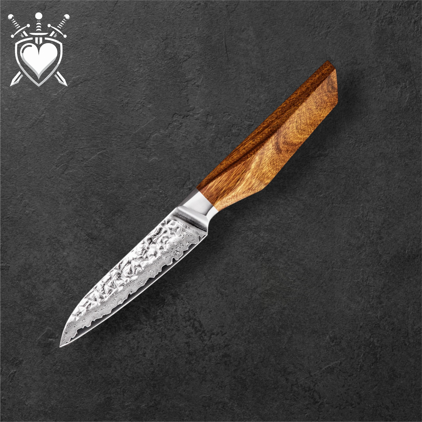 Coltelli Giapponese Damascati 67 strati serie "Rosewood"