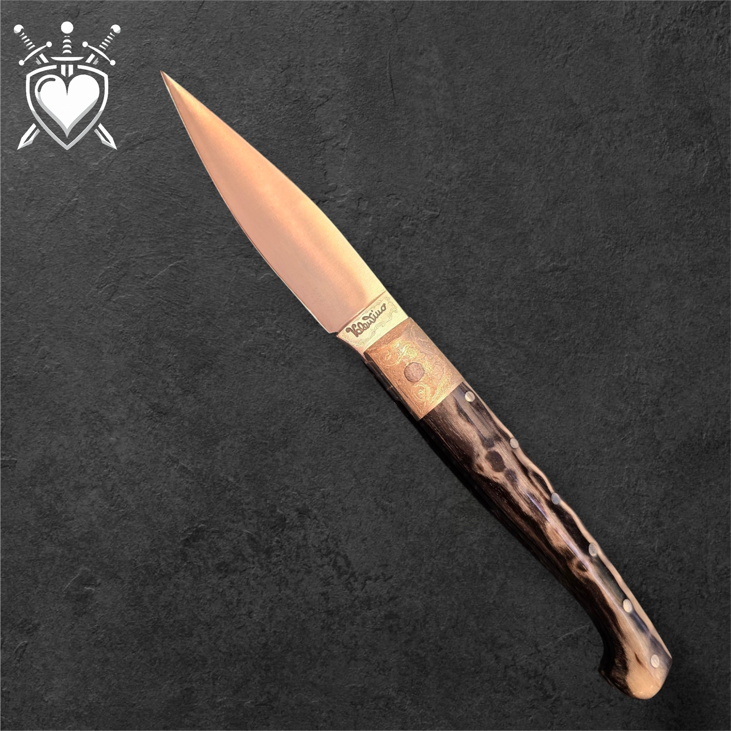 Pattada Artigianale in montone scuro 21cm