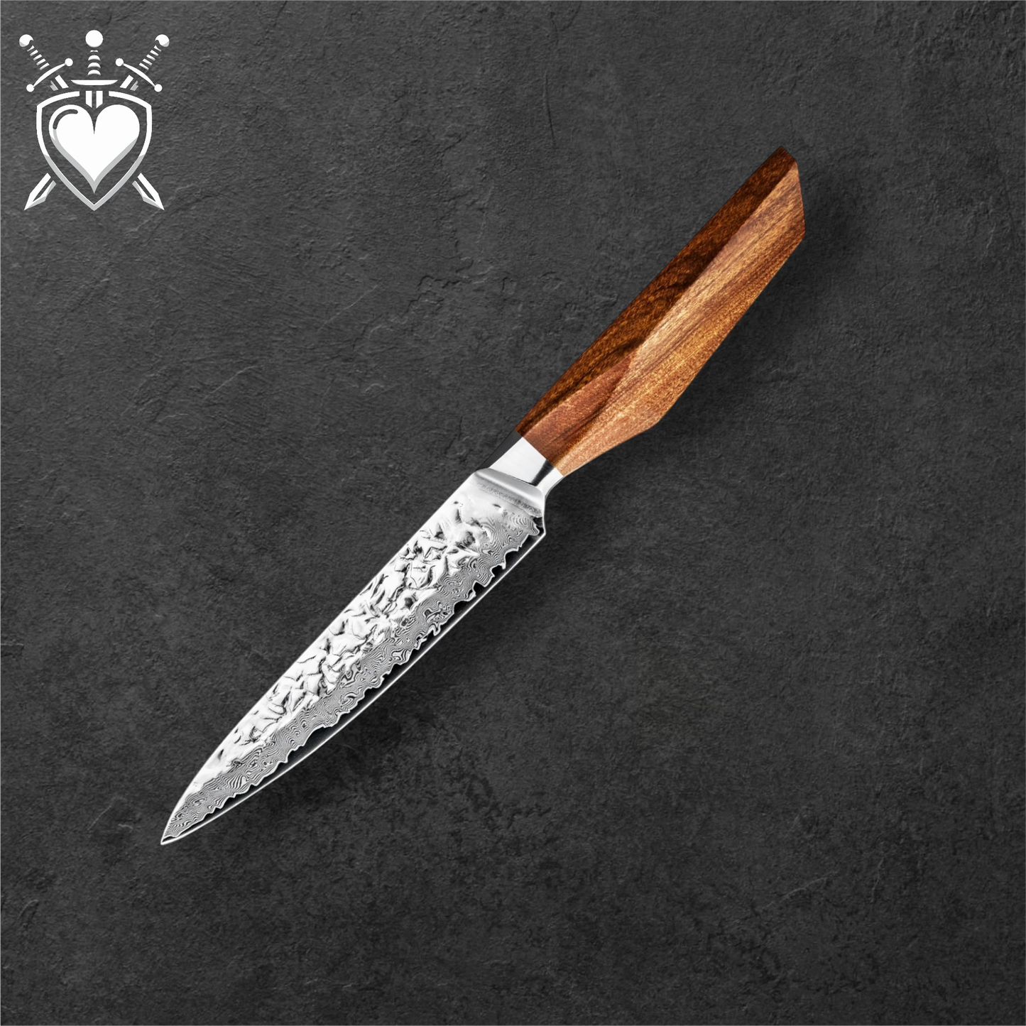 Coltelli Giapponese Damascati 67 strati serie "Rosewood"