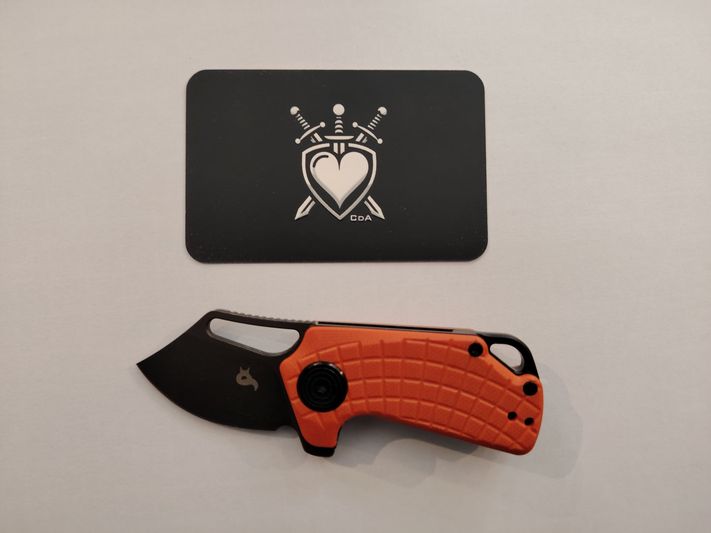 Black Fox Puck Orange