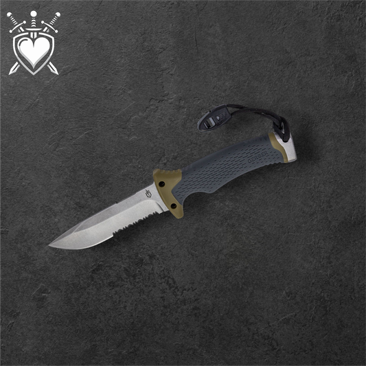 Gerber ultimate survival fixed serrated