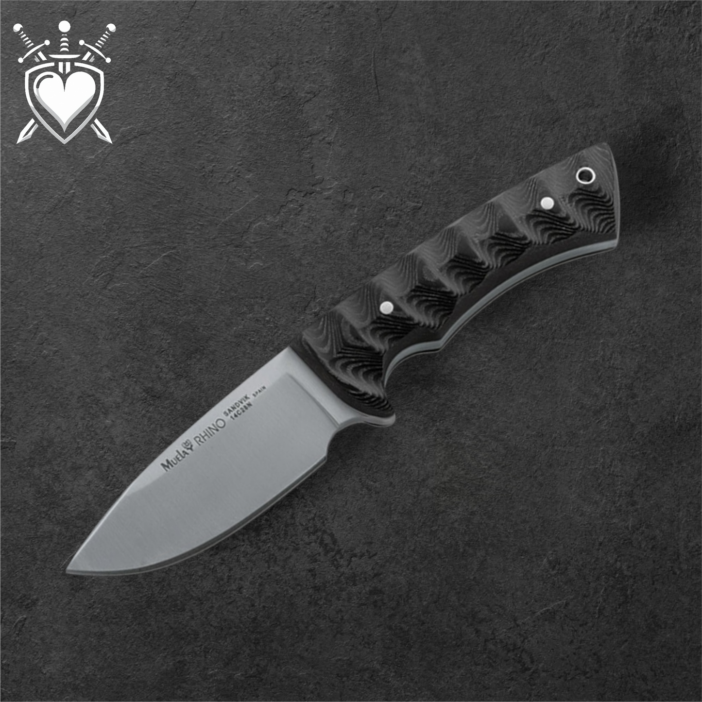 Muela Rhino Micarta Black
